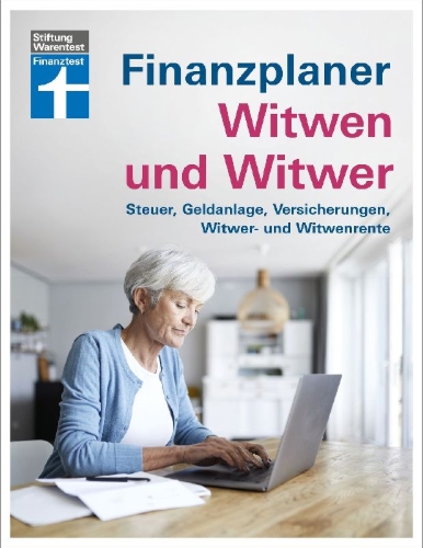 Buchcover und Innenansicht für das Buch: Finanzplaner Witwen und Witwer