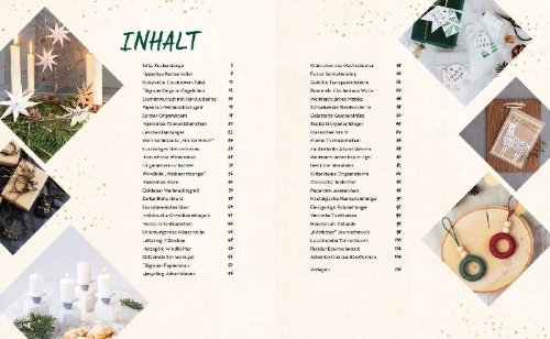 Buchcover und Innenansicht für das Buch: DIY - Do it yourself - Merry christmas