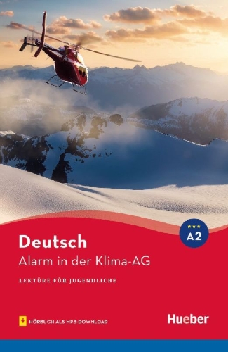 Buchcover und Innenansicht für das Buch: Alarm in der Klima-AG