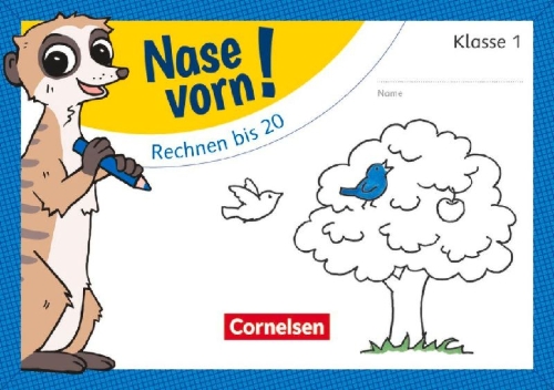 Buchcover und Innenansicht für das Buch: Nase vorn! - Mathematik 1. Schuljahr - Rechnen bis 20