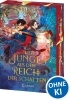 Buchcover und Innenansicht für das Buch: Der Junge aus dem Reich der Schatten (Floating World-Dilogie, Band 2)