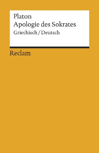 Buchcover und Innenansicht für das Buch: Apologie des Sokrates