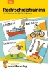 Buchcover und Innenansicht für das Buch: Rechtschreibtraining ab 5. Klasse und für Erwachsene