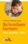 Buchcover und Innenansicht für das Buch: Schreiben lernen: Was wirklich zählt