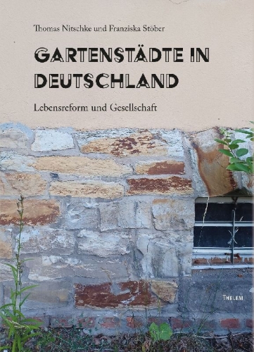 Buchcover und Innenansicht für das Buch: Gartenstädte in Deutschland