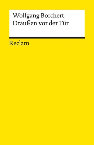 Buchcover und Innenansicht für das Buch: Draußen vor der Tür