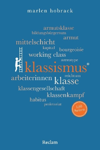 Buchcover und Innenansicht für das Buch: Klassismus. 100 Seiten