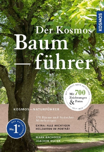 Buchcover und Innenansicht für das Buch: Der Kosmos-Baumführer