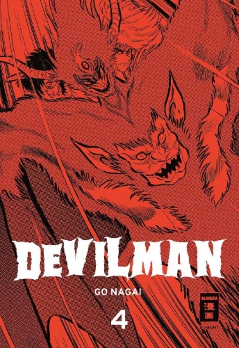 Buchcover und Innenansicht für das Buch: Devilman