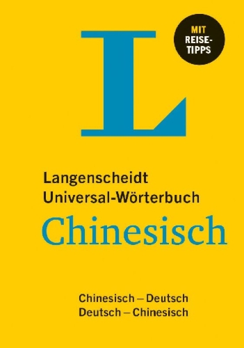 Buchcover und Innenansicht für das Buch: Langenscheidt Universal-Wörterbuch Chinesisch