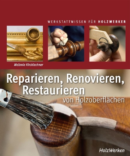 Buchcover und Innenansicht für das Buch: Reparieren, Renovieren, Restaurieren