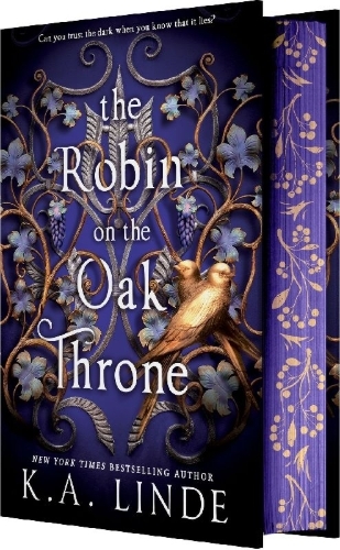 Buchcover und Innenansicht für das Buch: The Robin on the Oak Throne