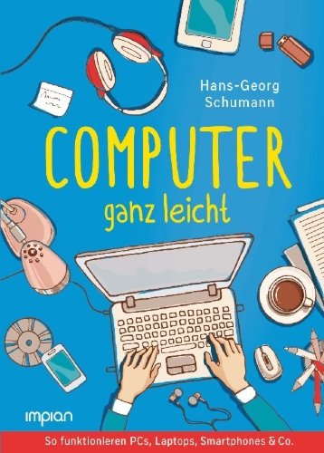 Buchcover und Innenansicht für das Buch: Computer ganz leicht