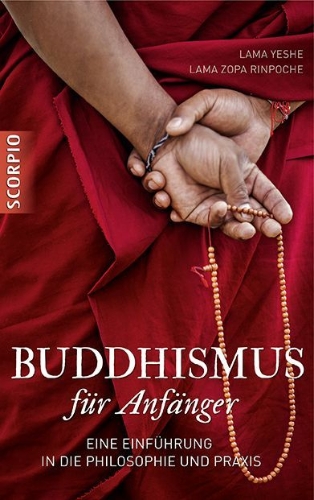 Buchcover und Innenansicht für das Buch: Buddhismus für Anfänger