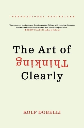 Buchcover und Innenansicht für das Buch: The Art of Thinking Clearly