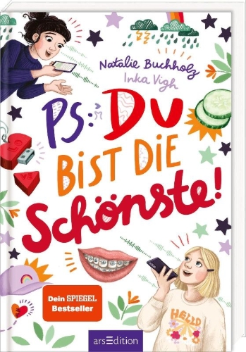 Buchcover und Innenansicht für das Buch: PS: Du bist die Schönste! (PS: Du bist die Beste! 7)