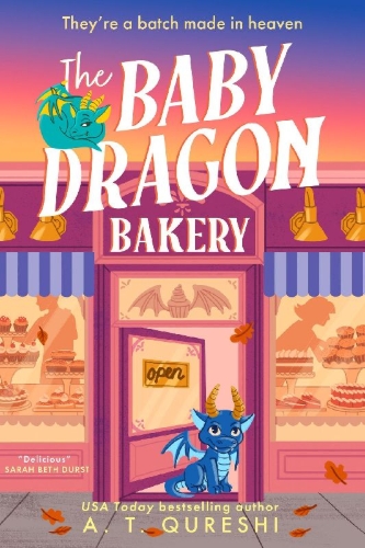 Buchcover und Innenansicht für das Buch: The Baby Dragon Bakery