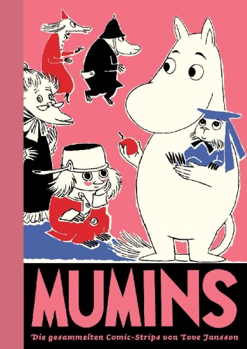 Buchcover und Innenansicht für das Buch: Mumins 5