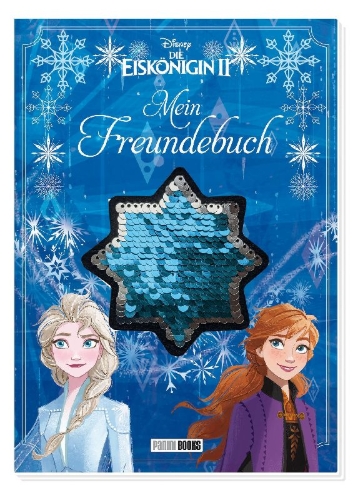 Buchcover und Innenansicht für das Buch: Disney Die Eiskönigin 2: Mein Freundebuch