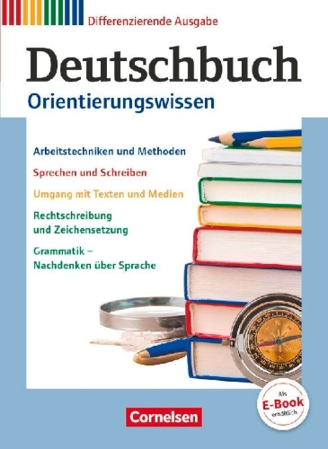 Buchcover und Innenansicht für das Buch: Deutschbuch 5.-10. Schuljahr - Orientierungswissen