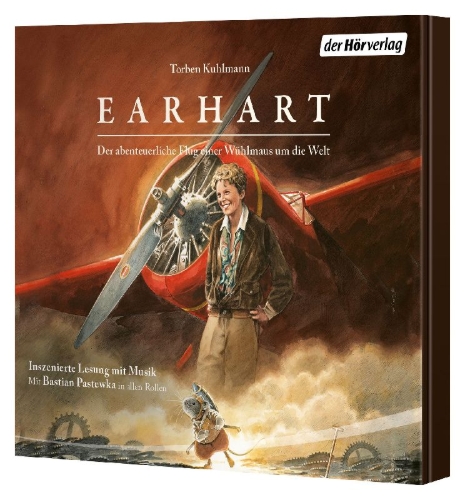 Buchcover und Innenansicht für das Buch: Earhart