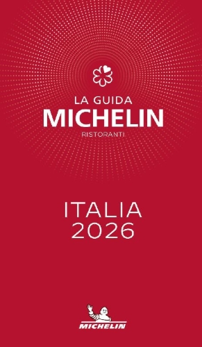 Buchcover und Innenansicht für das Buch: Guide Michelin Italia 2026