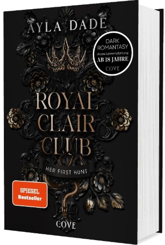 Buchcover und Innenansicht für das Buch: Royal Clair Club 1: Her First Hunt