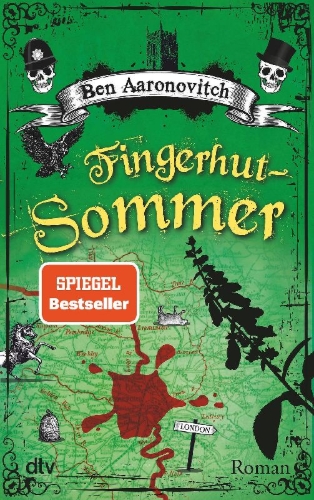 Buchcover und Innenansicht für das Buch: Foxglove Summer