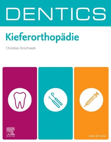 Buchcover und Innenansicht für das Buch: DENTICS Kieferorthopädie