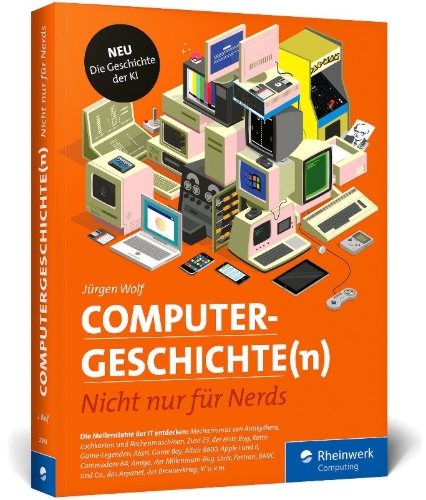 Buchcover und Innenansicht für das Buch: Computergeschichte(n)