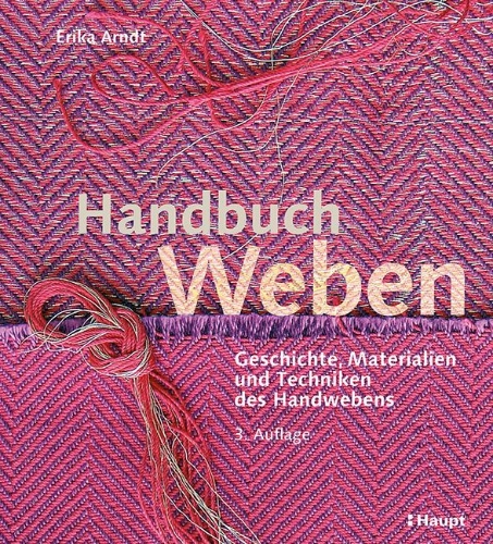 Buchcover und Innenansicht für das Buch: Handbuch Weben