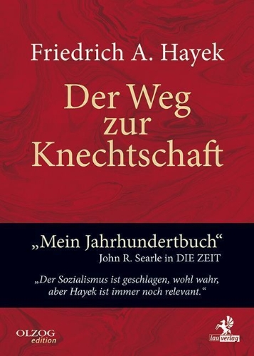 Buchcover und Innenansicht für das Buch: Der Weg zur Knechtschaft