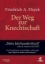 Buchcover und Innenansicht für das Buch: Der Weg zur Knechtschaft