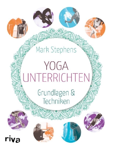 Buchcover und Innenansicht für das Buch: Yoga unterrichten