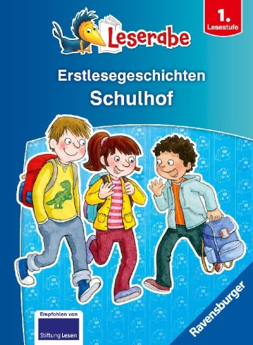 Buchcover und Innenansicht für das Buch: Leserabe Sonderausgaben - Erstlesegeschichten - Schulhof