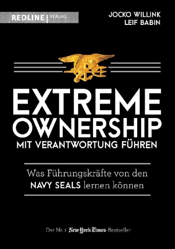 Buchcover und Innenansicht für das Buch: Extreme Ownership - mit Verantwortung führen