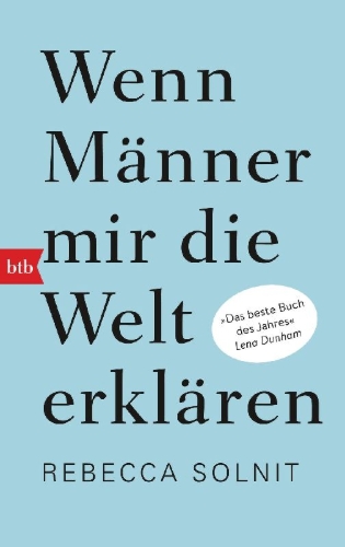 Buchcover und Innenansicht für das Buch: Men Explain Things to Me