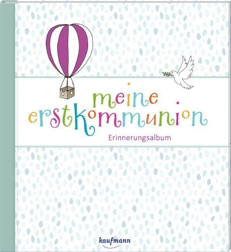 Buchcover und Innenansicht für das Buch: Meine Erstkommunion
