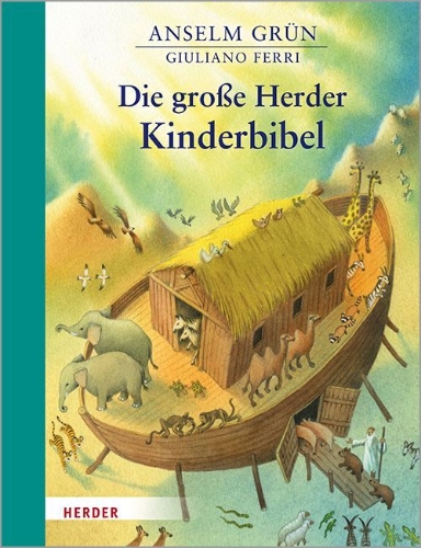 Buchcover und Innenansicht für das Buch: Die große Herder Kinderbibel