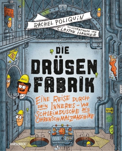 Buchcover und Innenansicht für das Buch: The Gland Factory