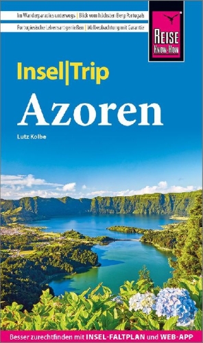 Buchcover und Innenansicht für das Buch: Reise Know-How InselTrip Azoren