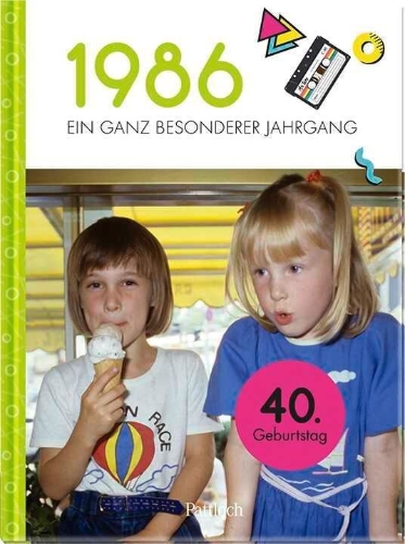 Buchcover und Innenansicht für das Buch: 1986 - Ein ganz besonderer Jahrgang