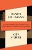 Buchcover und Innenansicht für das Buch: Vier Stücke