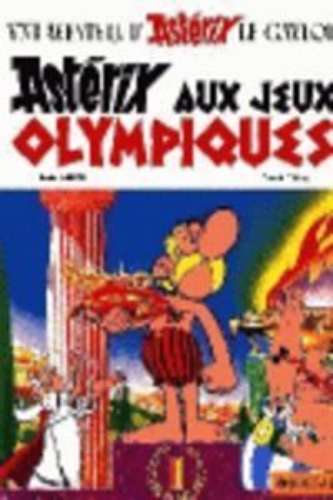 Buchcover und Innenansicht für das Buch: Asterix Französische Ausgabe 12. Asterix aux Jeux Olympique