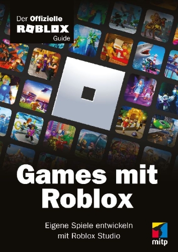 Buchcover und Innenansicht für das Buch: Games mit Roblox