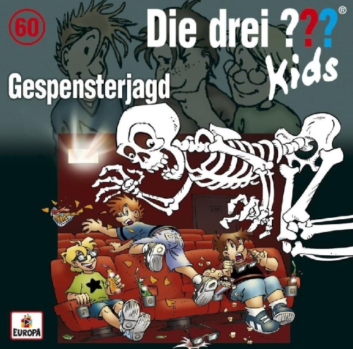 Buchcover und Innenansicht für das Buch: Die drei ??? Kids 60: Gespensterjagd