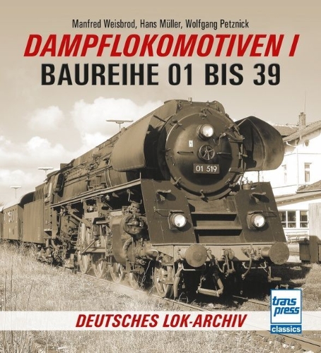 Buchcover und Innenansicht für das Buch: Dampflokomotiven I