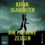 Buchcover und Innenansicht für das Buch: Die falsche Zeugin (ungekürzt)
