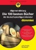 Buchcover und Innenansicht für das Buch: Allgemeinbildung: Die 100 besten Bücher der deutschsprachigen Literatur für Dummies