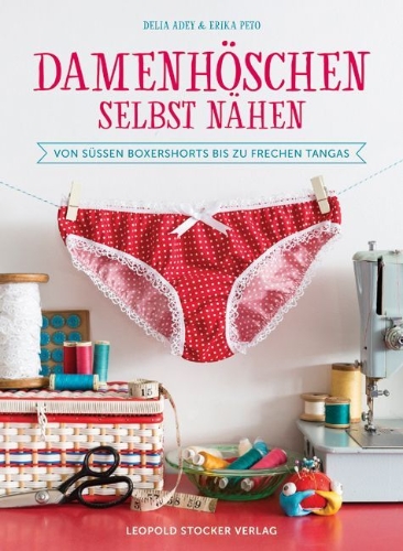 Buchcover und Innenansicht für das Buch: Damenhöschen selbst nähen
